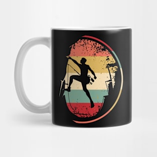 Vintage Rock Climbing Mountain Climbing Lover Mug